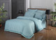 Комплект постельного белья Sarev Elite 800 tc сатин евро / N327 Odeo v3/Yesil -