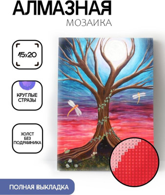 

Набор алмазной вышивки, Дерево / ОО116893