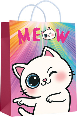 

Пакет подарочный, Котики / 72850