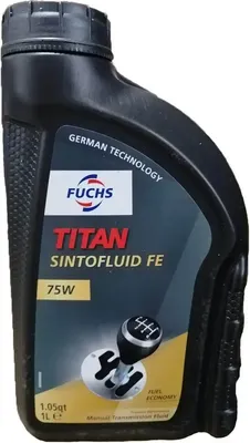 

Трансмиссионное масло, Titan Sintofluid FE 75W API GL-4 / 602183736