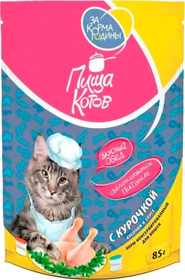 

Влажный корм для кошек, Кусочки в соусе с курочкой / ZKR003