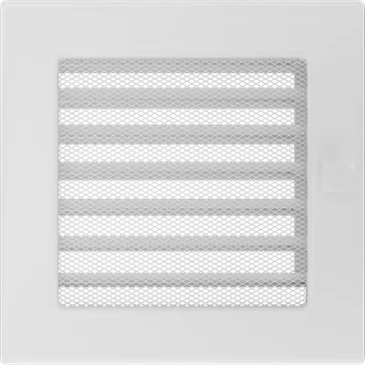 

Решетка вентиляционная для камина, С жалюзи BX 17x17