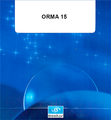 Линза для очков Orma 15 Ф65 +0.75 +1.25 / +2.00 -1.25