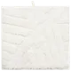 Коврик для туалета SWENSA Noor Cool 4 50x50см / SWM-4002-WH-T (белый) -