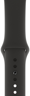 Ремешок для умных часов Apple Black Sport Band 44mm / MU9L2