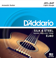Струны для акустической гитары D'Addario EJ-40 - 