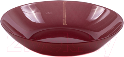 Тарелка столовая глубокая Luminarc Arty Bordeaux P1004