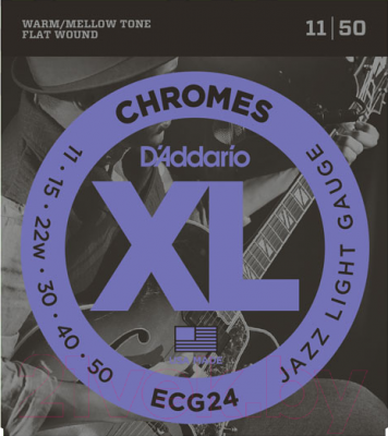 

Струны для электрогитары D'Addario, ECG-24