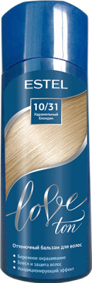 Оттеночный бальзам для волос Estel Love Ton 10/31 (карамельный блондин)