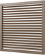 Решетка вентиляционная Viento ПВХ 600x600 (дуб) - 