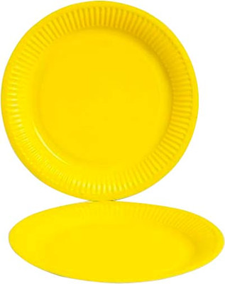 

Набор одноразовых тарелок, Party yellow / AK0014
