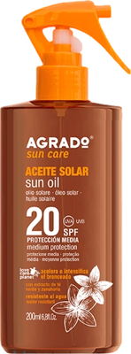 

Масло для загара, Солнцезащитное Sun Oil SPF20