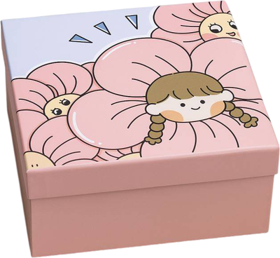 

Коробка подарочная, Girl flowers / HZZ5456-3-03