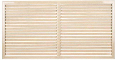 

Решетка вентиляционная, ПВХ 600x1200