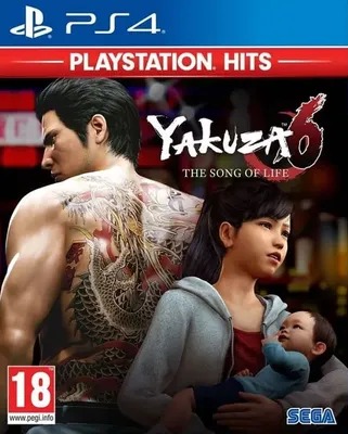 

Игра для игровой консоли, 4 Yakuza 6: The Song of Life Playstation Hits