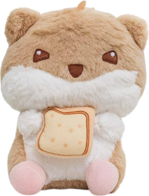 

Мягкая игрушка, Hamster breakfast / 106-104-03