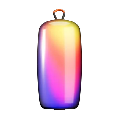 Портативная колонка Урал Молния Огонь (черный/оранжевый) - 