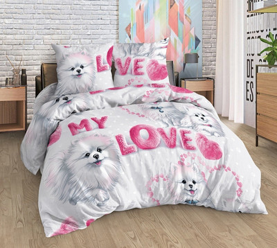 

Комплект постельного белья, Шпицы 1.5сп