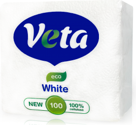 

Бумажные салфетки, White Eco