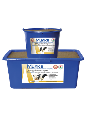 

Кормовая добавка для сельскохозяйственных животных, Лизунец минерально-витаминный для дойных коров Милка