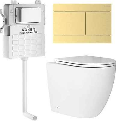 

Инсталляция с унитазом приставным, Attach 868676