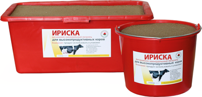

Кормовая добавка для сельскохозяйственных животных, Лизунец минерально-витаминный для высокопродукт. коров Ириска