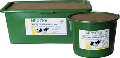 

Кормовая добавка для сельскохозяйственных животных, Лизунец минерально-витаминный для сухостойных коров Ириска