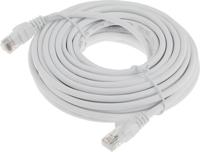 Кабель Lanmaster LAN-PC45/U5E-10-WH