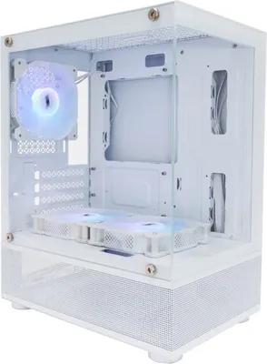 Корпус для компьютера 1stPlayer MIKU Mi2-A ARGB / Mi2-A-WH-2FC7R-W-1FC7-W