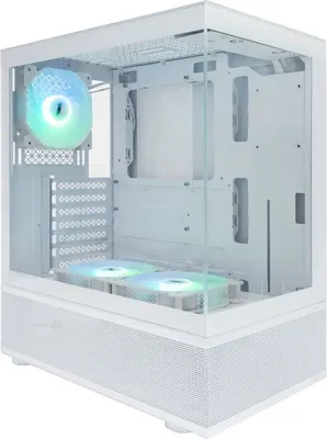 Корпус для компьютера 1stPlayer MIKU Mi7-A ARGB / Mi7-A-WH-2FC7R-W-1FC7-W