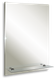 Зеркало Silver Mirrors 39х59 с полкой / 00000418 -