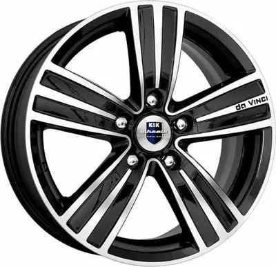 

Литой диск, Да Винчи 16x7" 5x112мм DIA 57.1мм ET 49мм Алмаз черный