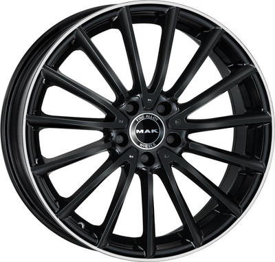 

Литой диск, Komet 17x7.5" 5x112мм DIA 66.6мм ET 36мм Gloss Black Mirror Ring