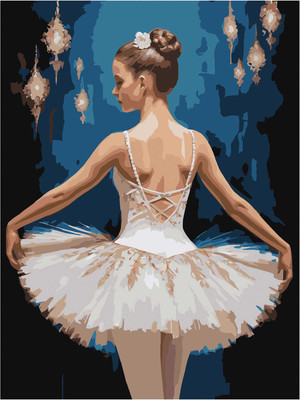 

Картина по номерам, Балерина / 71291