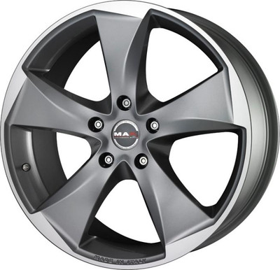 

Литой диск, Raptor 5 20x10.5" 5x112мм DIA 76мм ET 45мм Graphite Mirror Face