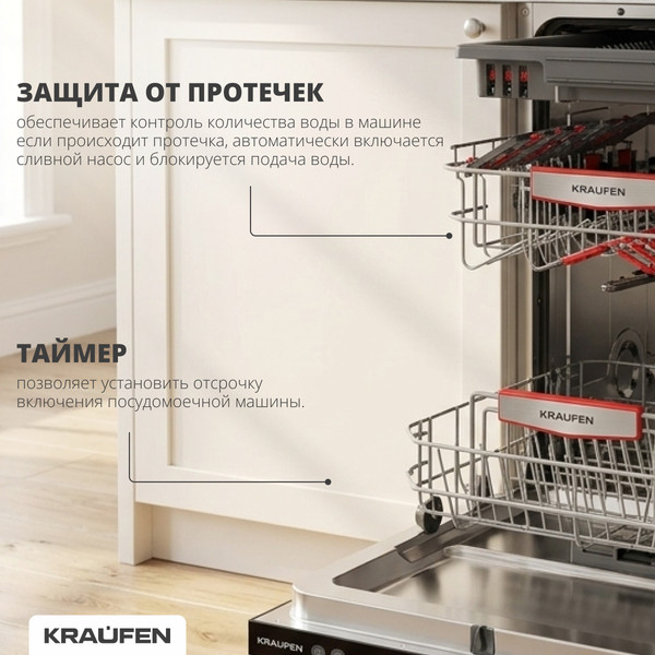 Посудомоечная машина Kraufen DWBI-4531