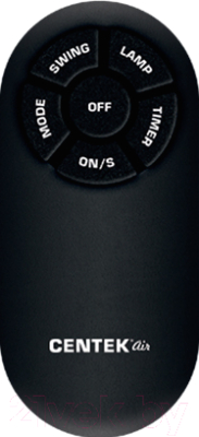 Вентилятор Centek CT-5016 (черный)