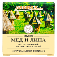 Мыло твердое Aroma Saules Мед и липа - 