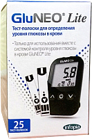 Тест-полоски для глюкометра Infopia GluNEO Lite (25шт) - 