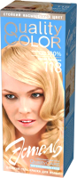 Гель-краска для волос Estel Quality Color 118 (яркий блондин) - 
