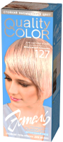 Гель-краска для волос Estel Quality Color 127 (жемчужный блондин) - 