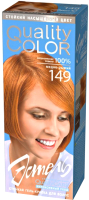 Гель-краска для волос Estel Quality Color 149 (медно-рыжий) - 