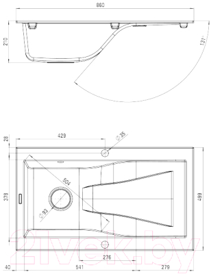 Мойка кухонная Deante Rapsodia ZQR A113