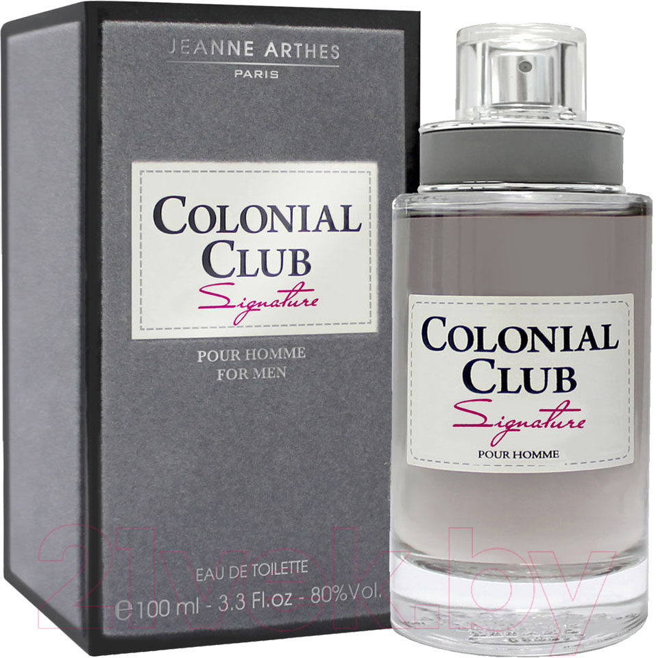 Туалетная вода Jeanne Arthes Colonial Club Signature for Men (100мл)