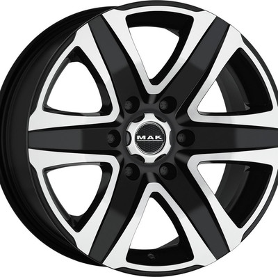 

Литой диск, Stone 6 18x8" 6x139.7мм DIA 67.1мм ET 35мм Black Mirror