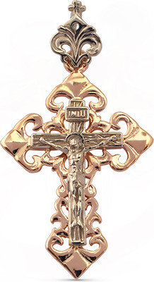 

Крестик из желтого золота, C770600226773