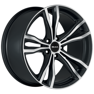 

Литой диск, X-Mode 19x9" 5x120мм DIA 74.1мм ET 18мм Black Mirror