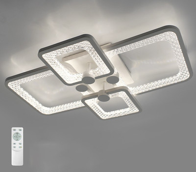 

Люстра, Tire 60W 4S-APP-580x420x95-WHITE/CLEAR-220-IP20