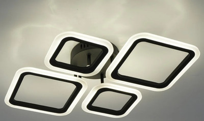 

Люстра, Oval 60W 4S-RC-600x445x95-BLACK/WHITE-220-IP20