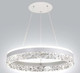 Потолочный светильник Estares Stella Ice 80W R-APP-500x1200-WHITE/CLEAR-220-IP20 - 